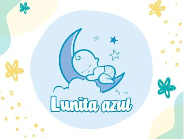 Pañalera Mayorista Lunita Azul